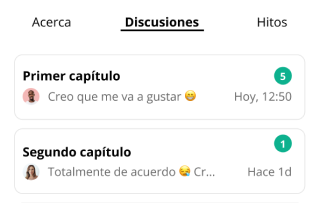 Chat para clubes
